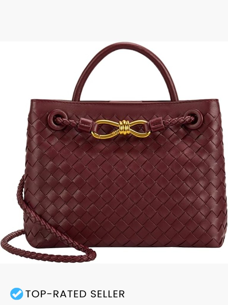Woven Tote Bag Shoulder Handbag Designer Top Handle Purse Hobo Style